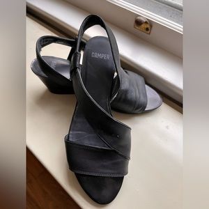 Chic Camper black sandals 39 (USA 9)